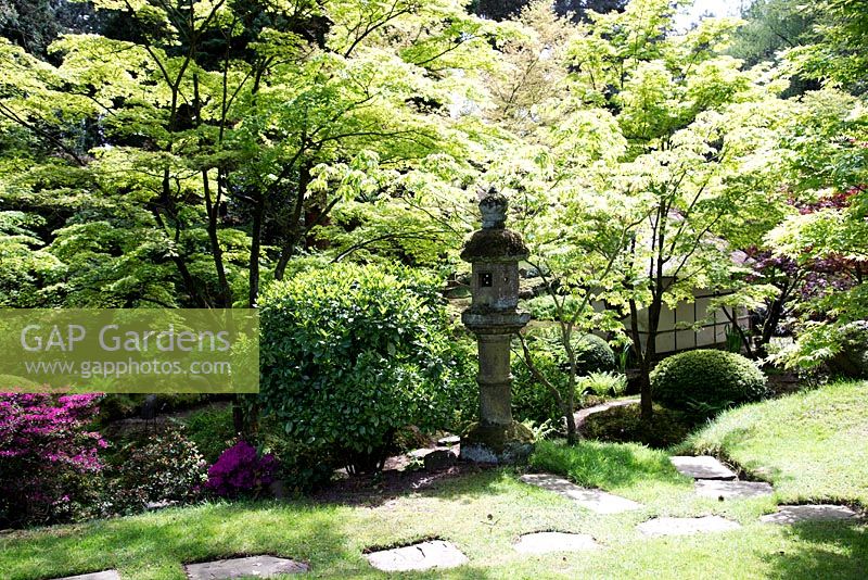 Le jardin japonais, Tatton Park, Cheshire.