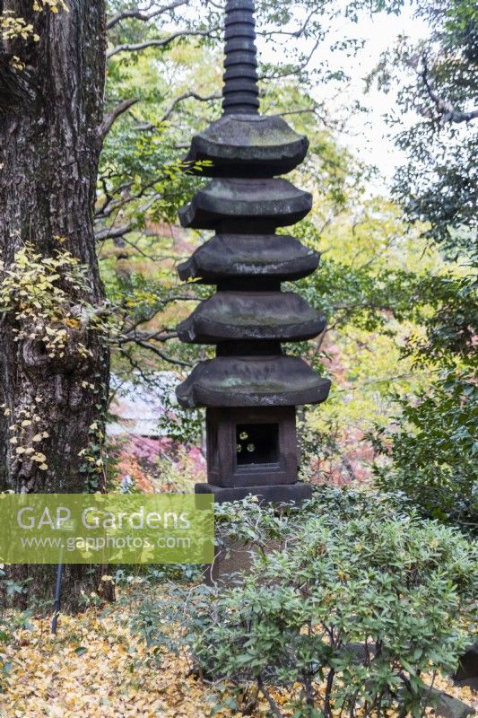 Tall stone pagoda