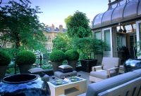 Jardin en terrasse minimal - Suleyman Roof Garden, Londres