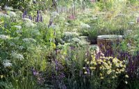'The Copella Bee Garden ', médaillé d'argent doré au RHS Hampton Court Flower Show 2010