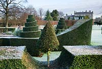 Gel d'hiver, Highgrove Garden and House, décembre 2007.