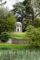Le Temple de Millichope Park, un jardin paysager anglais datant du XVIIIe siècle.