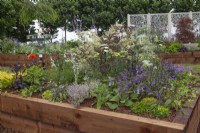 'Useful and Beautiful', un jardin respectueux des insectes et des pollinisateurs dans la section Beautiful Flowerbeds du Gardener's World Live 2108