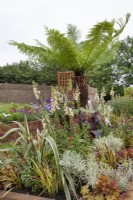 Plantes vivaces mélangées dans 'Enveloppé dans la nature' - Magnifiques parterres de fleurs - BBC Gardener's World Live 2018