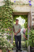 Andrew Humphris, jardinier en chef de Parham House Gardens dans le West Sussex